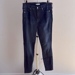 Good American Good Legs Ultimate Skinny Sculpting Blue Jeans Size 14